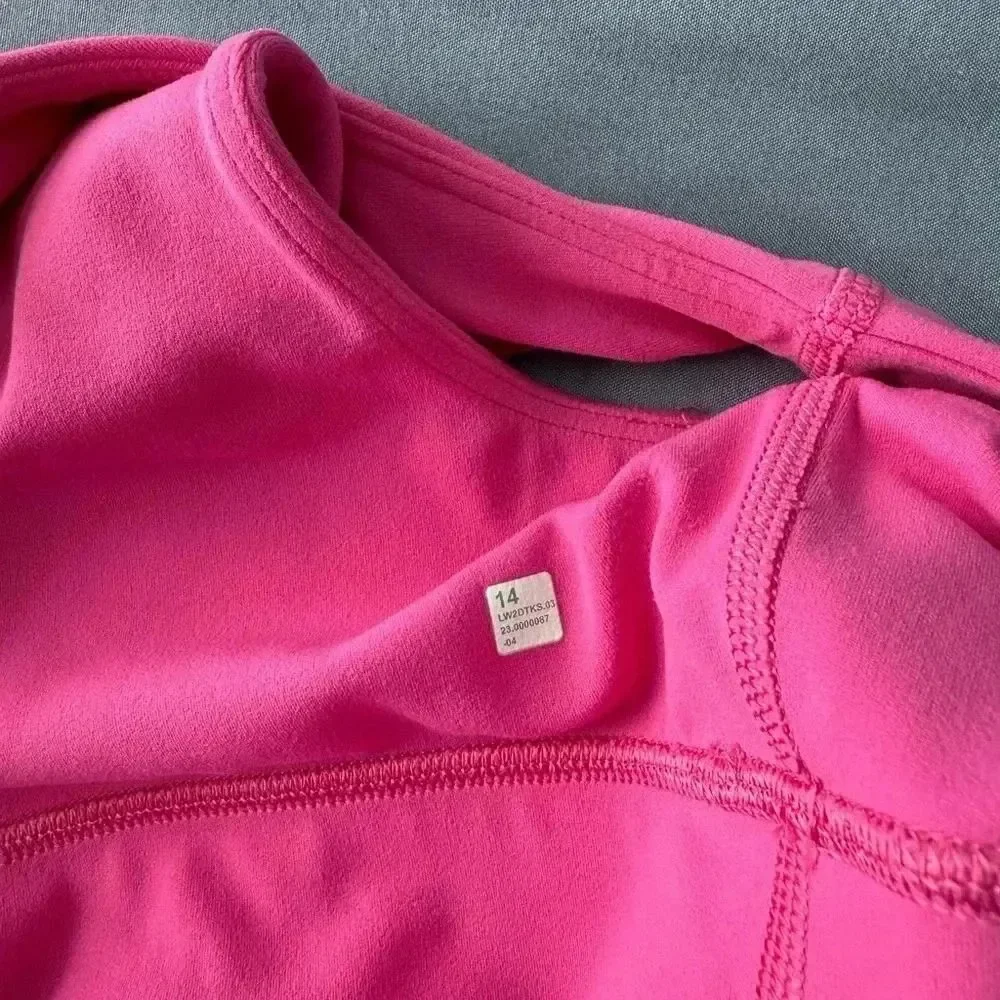 Lululemon Align Asymmetrical pink bra size 14 - Picture 5 of 5